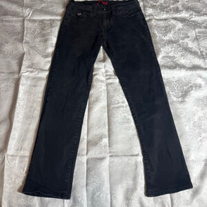 Men's GUESS Black Straight Jeans Waist 32x32